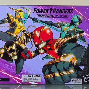 Power Rangers Lightning Collection Omega Rangers PulseCon  4-Pack Figures Set!